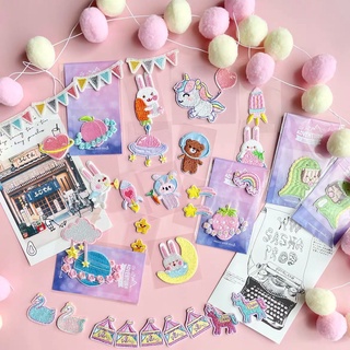 Sticker vải thêu dán patch dán custom giày pk032 ccamzone