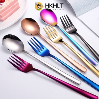 Bộ Dụng Cụ Ăn Uống Bằng Thép Không Gỉ Mạ Vàng Sang Trọng