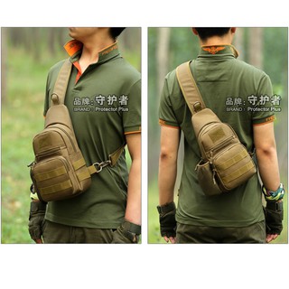 balo đeo chéo 1 quai D5 chính hãng có chỗ để bình nước bên hông