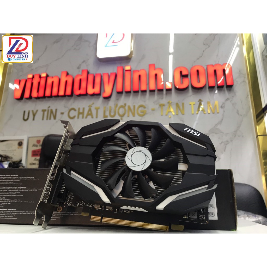 Vga GTX 1050ti 4G MSI đẹp còn bảo hành hãng còn bảo hành 02/2022