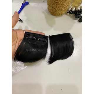 Tóc giả kẹp phồng chân tóc loại mini ( 10cm)