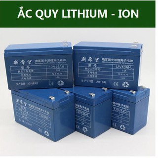 Bình Ắc quy Lithium - Ion 12V - 8AH đến 16AH Dòng xả 5A