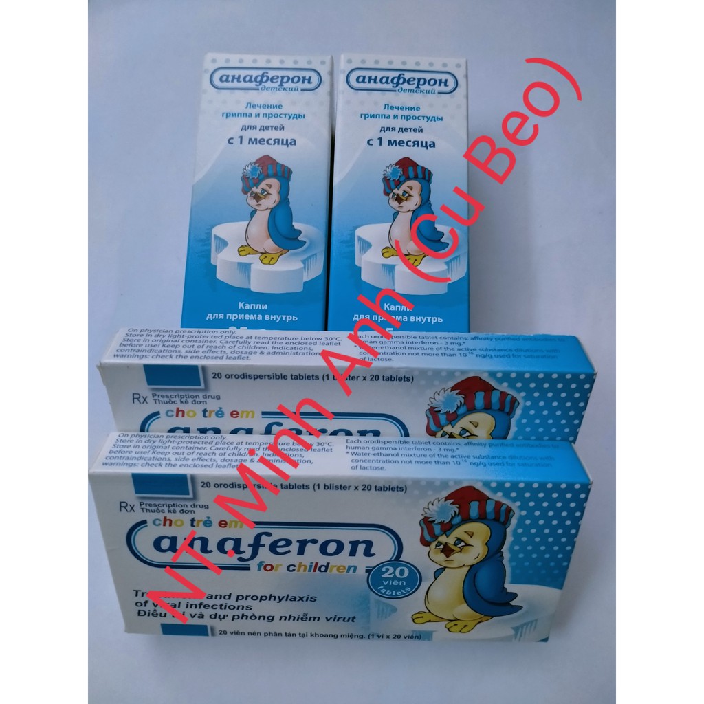 Tăng cường sức đề kháng Anaferron for children