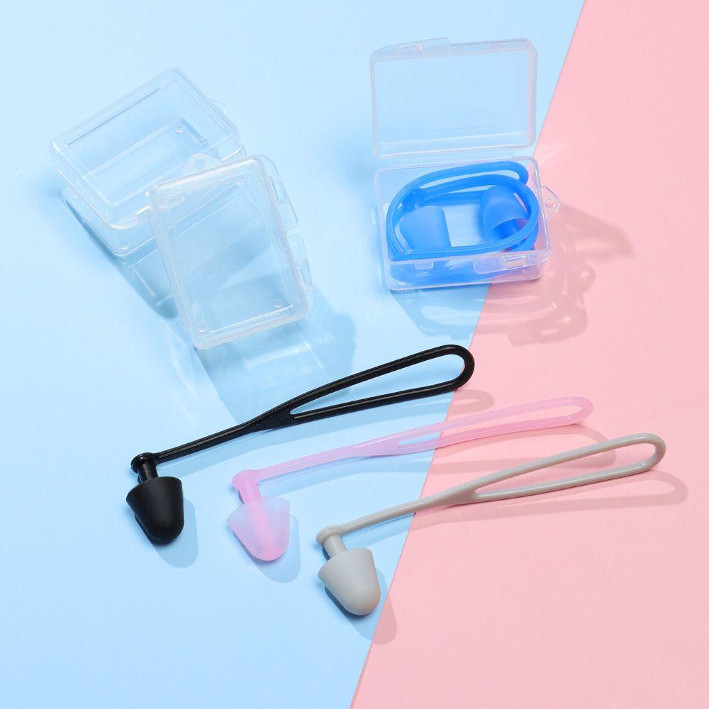 JUNE Nút Bịt Tai Chống Nước Mềm Mại Tiện Dụng Khi Đi Bơi / Lặn