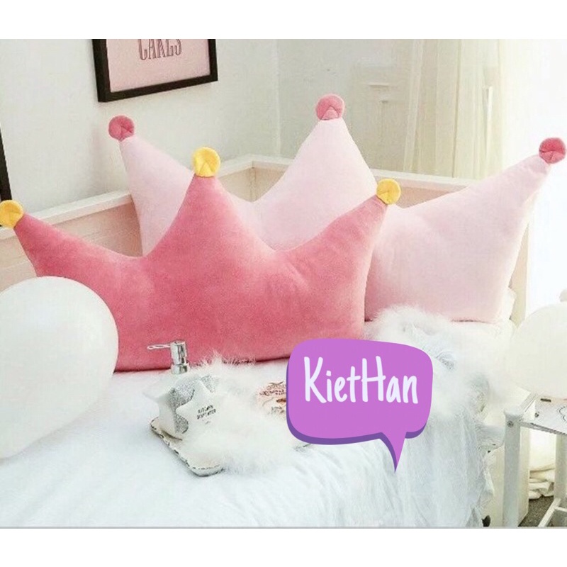 Gối bông hình vương niệm dễ thương
