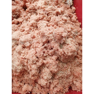 [GIAO HỎA TỐC HCM] - MÙN CƯA THỊT HEO - THỨC ĂN CHO PET CƯNG (1KG)