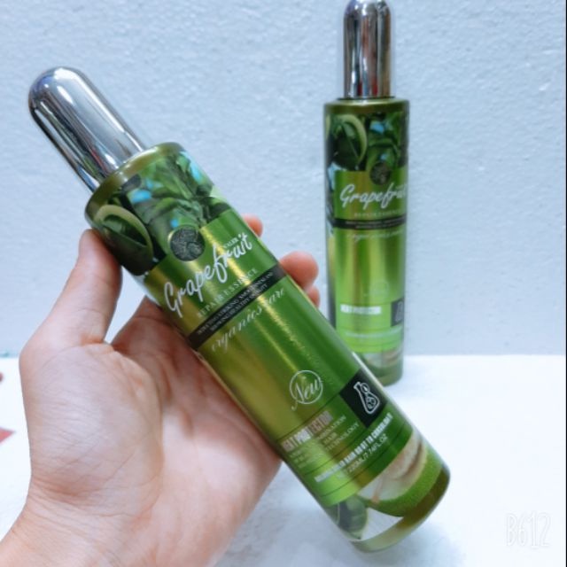 Xịt Dưỡng Bưởi GRAPE FRUIT Kích Thích Mọc Tóc 220ML - Tinh Dầu Dưỡng Tóc