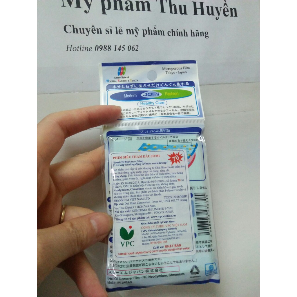 Phim siêu thấm dầu JOMI Nhật bản