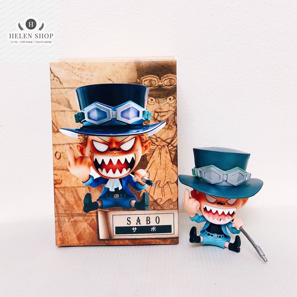 Mô hình Zoro, Jimbei, Chopper, Sanji, Robin, Nami, Ace, Sabo, Luffy, Brook  One Piece mini