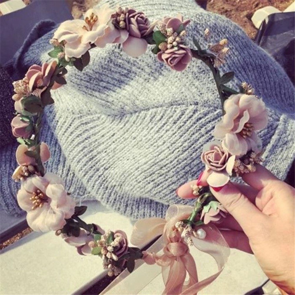 Vòng đội đầu kiểu Boho cho bé.