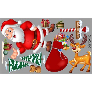 DECAL TRANG TRÍ NOEL 2021 COMBO SỐ 23