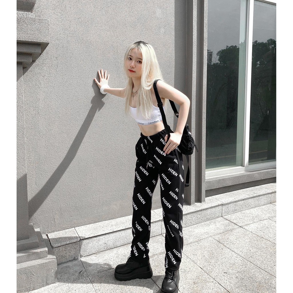 Quàn dáng dài họa tiết thời trang - HIDEN PANT