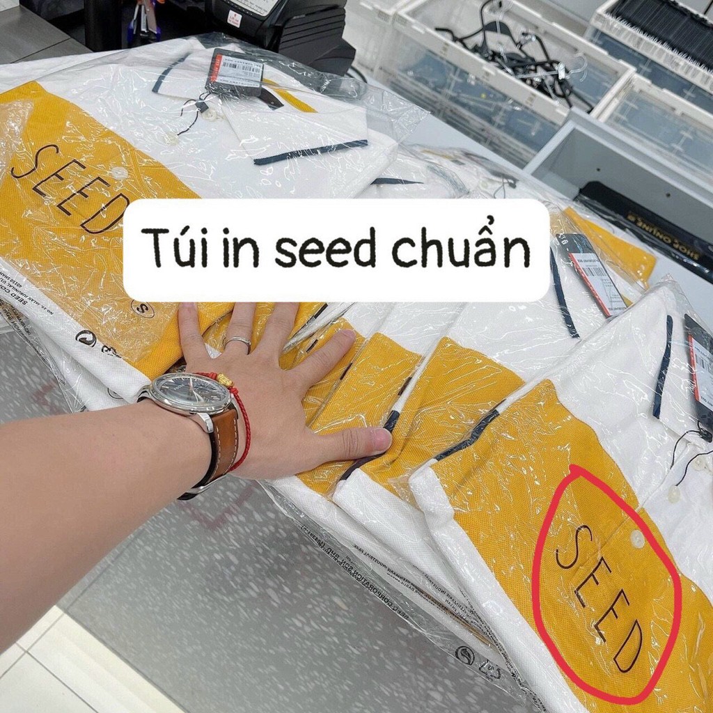 [CAO CẤP] Áo Polo nam Sọc Vàng Seed Áo Polo nam ngắn tay có cổ - Minhstore66 | BigBuy360 - bigbuy360.vn