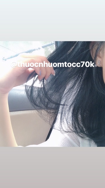 Thuốc nhuộm Xanh dương đen khói( Tặng kèm trợ nhuộm, găng tay) | BigBuy360 - bigbuy360.vn