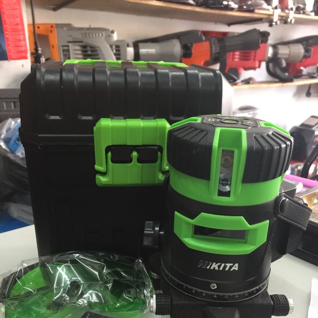 Máy bắn cốt - la ze 5 tia xanh tặng chân 1,2m