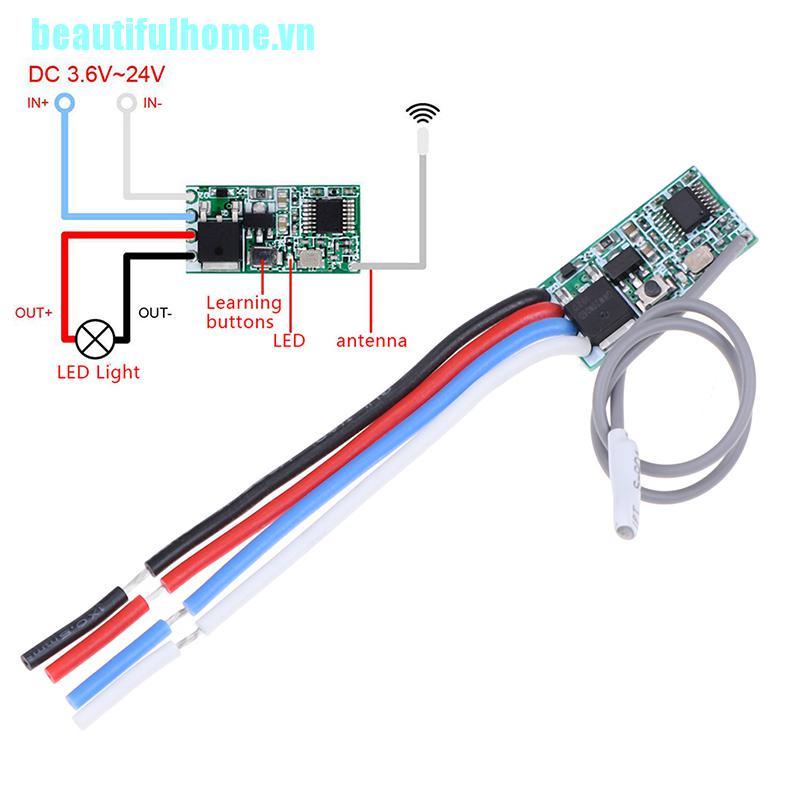 Mô Đun Truyền Nhận Tín Hiệu Không Dây 433mhz 1ch Chuyên Dụng