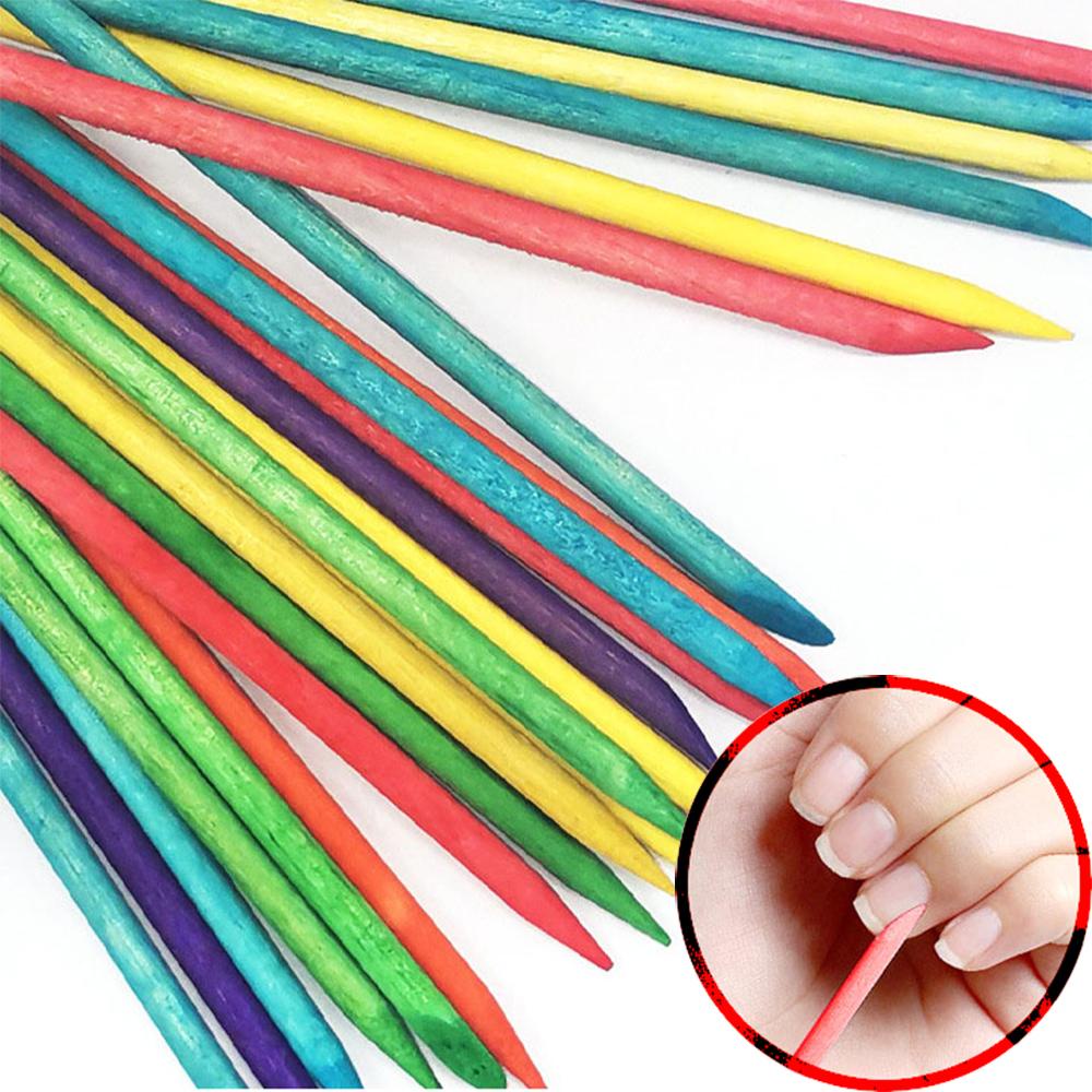 Que Gỗ Hai Đầu Màu Cam Kích Thước Nhỏ Gọn Chuyên Nghiệp Dành Cho Bạn Nữ