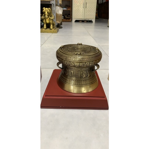 Trống Đồng Các Cỡ Hộp Quà Tặng Trang Trí Trưng Bày