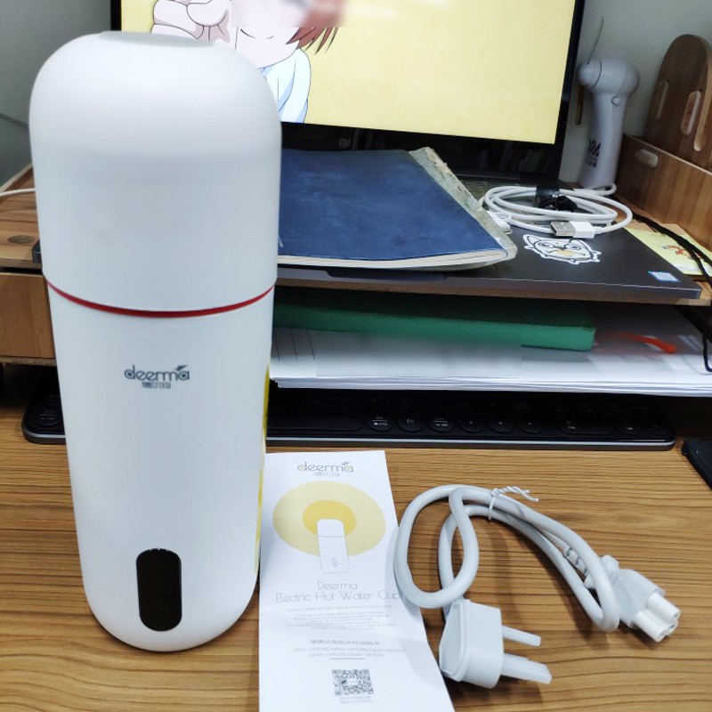 [CHÍNH HÃNG]Bình giữ nhiệt, đun nước Xiaomi Deerma, 350ml, pha sữa, có màn hình led điều khiển nhiệt độ tùy ý