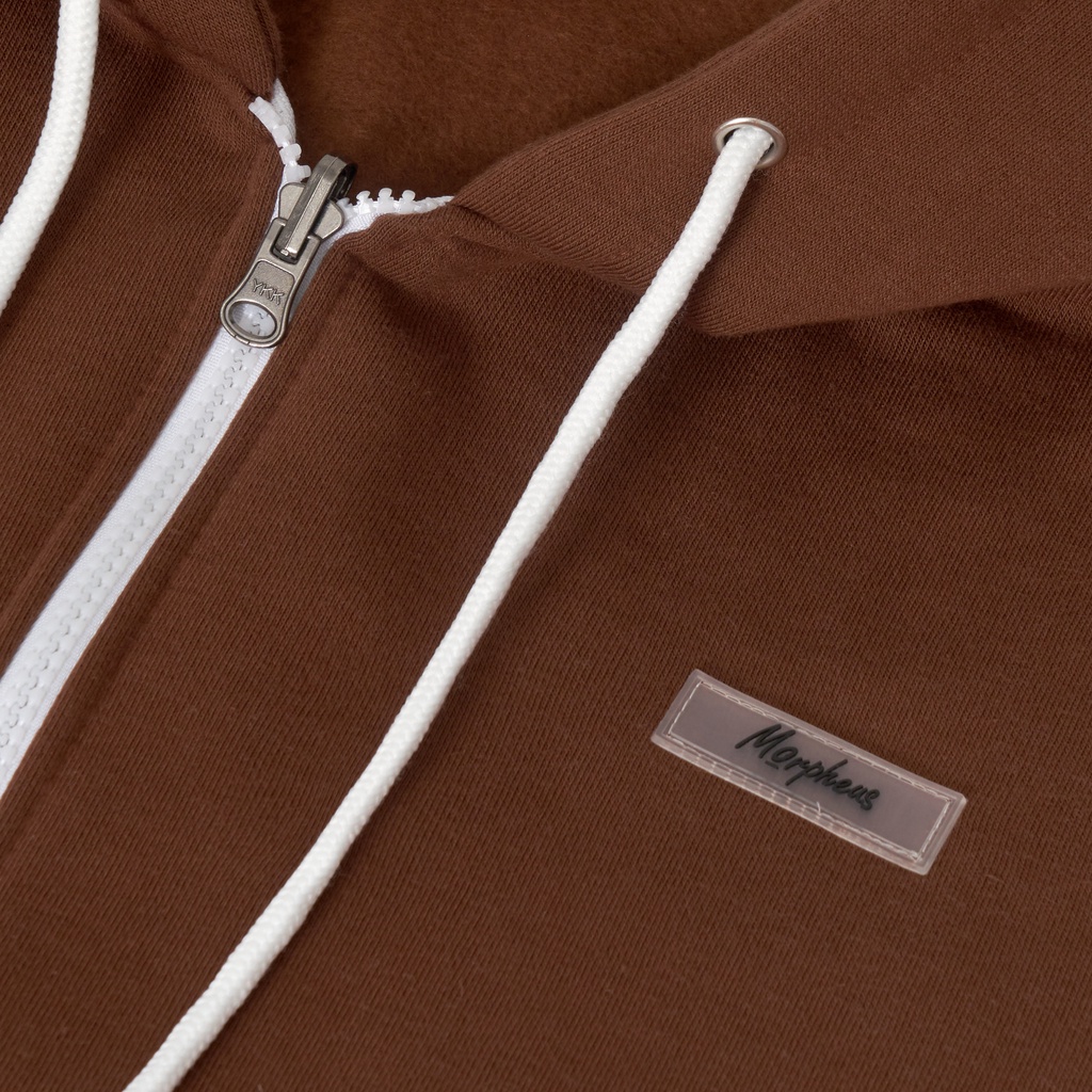 Áo khoác HOODIE ZIP Morpheus Nâu