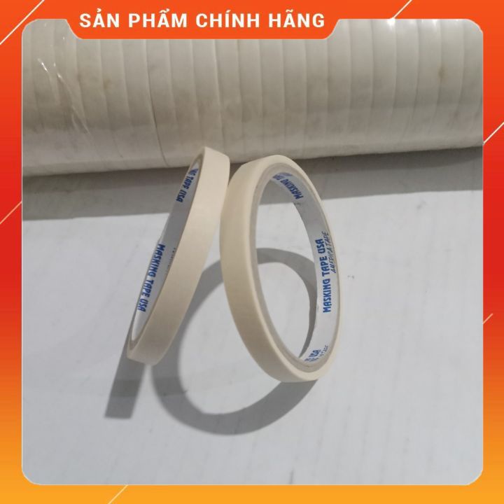 Băng Dính Giấy Siêu Dính Khổ 1cm Đến 5cm