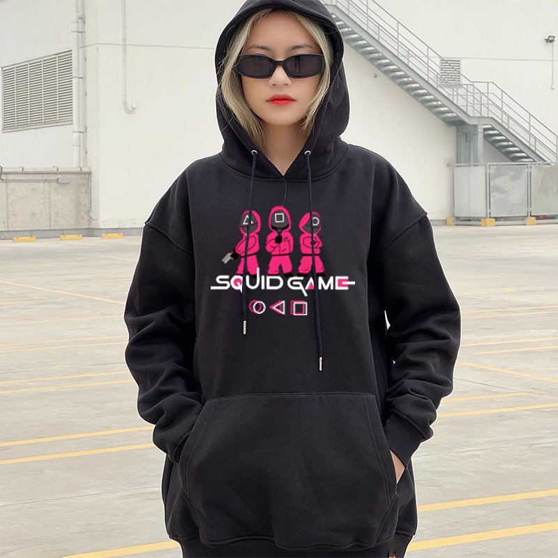 áo hoodie Nỉ Bông SQUID GAME phong cách unisex Lamo Store(N41) | BigBuy360 - bigbuy360.vn