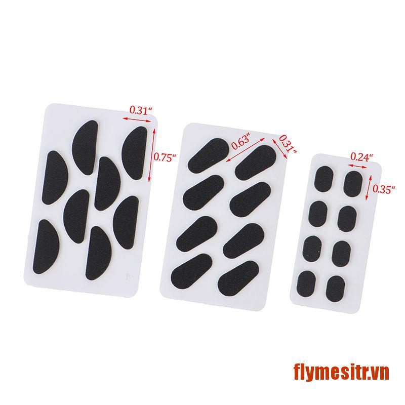 FLYME 40Pcs Soft EVA Foam Nose Pads Anti-Slip Adhesive Grips Eyeglass Nosepads