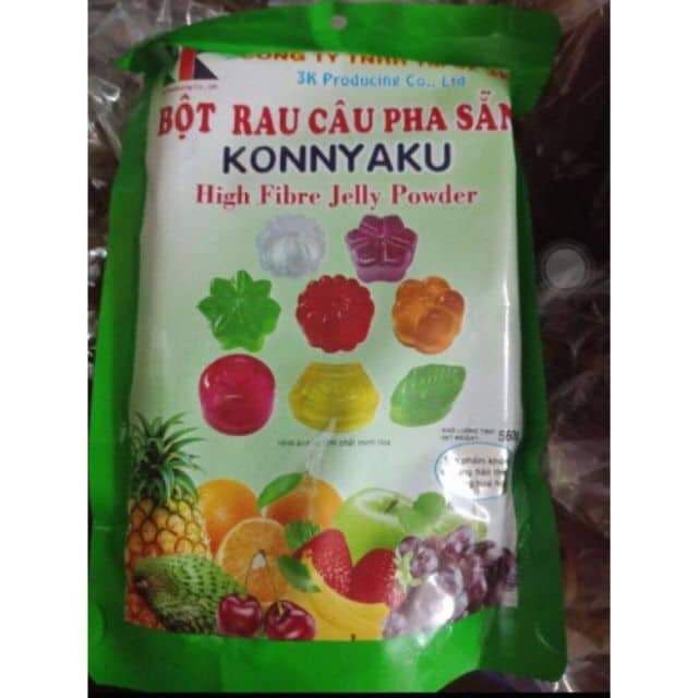 Bột rau câu hoa quả 560g