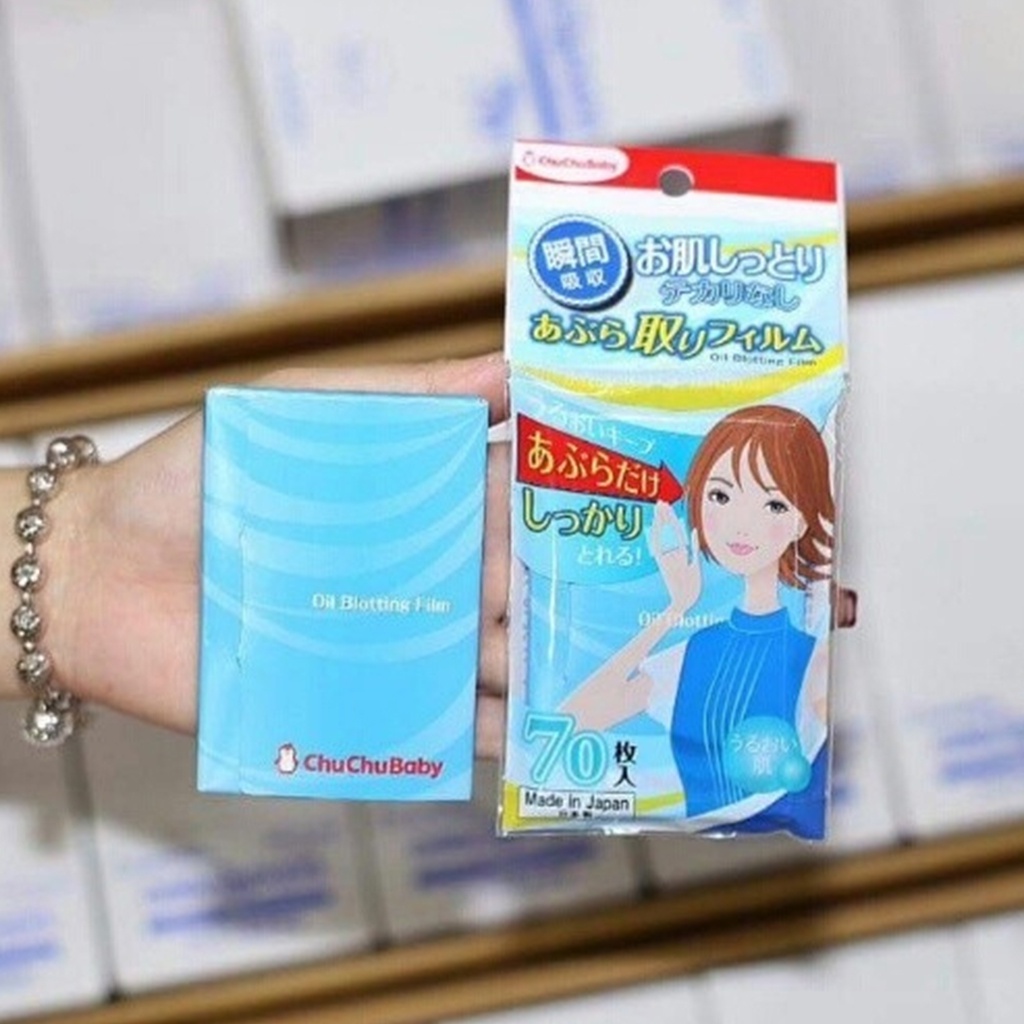 Giấy Thấm Dầu Jomi & Chuchubaby Oil Blotting Film | BigBuy360 - bigbuy360.vn