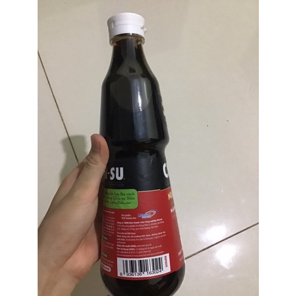 Nước tương nấm Chin-su chai 700ml thơm ngon