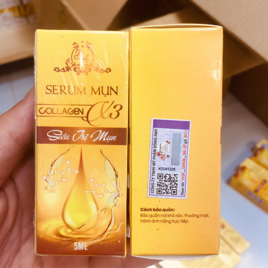 Serum mụn X3 Đông Anh - Serum mụn X3 Collagen 20ml | BigBuy360 - bigbuy360.vn