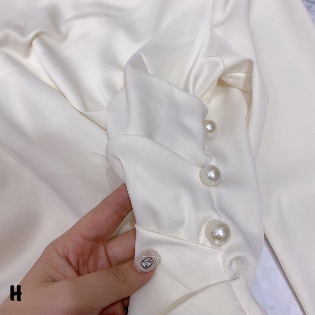 Áo nữ xinh tay phồng kết hạt lệch vai sang chảnh [KÈM ẢNH THẬT] | BigBuy360 - bigbuy360.vn