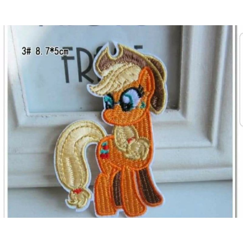 Sticker Ủi Thêu Hoạt Hình My Little Pony Dễ Thương