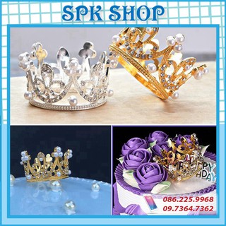 [FREESHIP❤️] Vương Miện Nhỏ Trang Trí Bánh Sinh Nhật- Trang trí bánh kem - SPK Shop