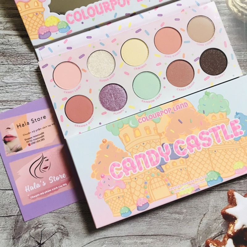 Bảng phấn mắt trang điểm 10 ô, 12 ô, 15 ô Colourpop Eye Shadow Palettes *Khách vui lòng đọc kỹ mô tả sản phẩm ạ*