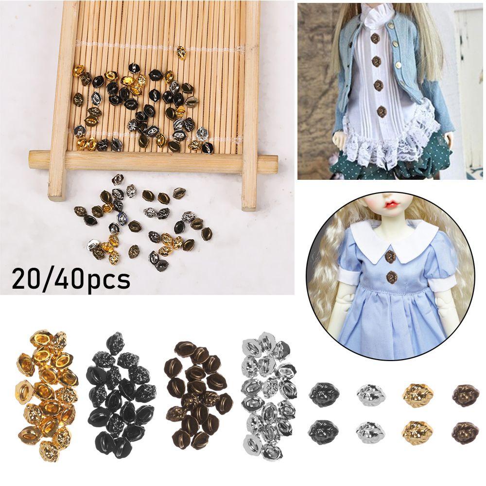 Set 20 / 40 Nút Áo Hình Sư Tử Nhiều Màu