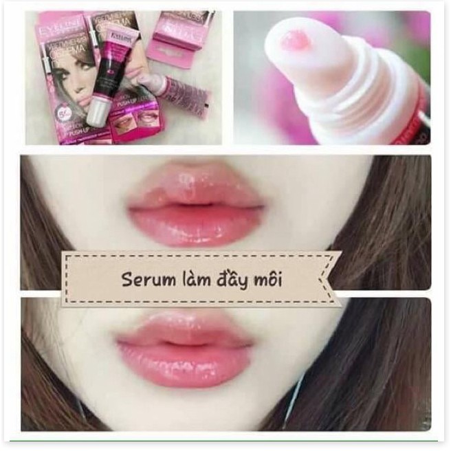 [Mã giảm giá] Serum làm căng và dưỡng môi Hyaluron Lip Push-up Serum Eveline