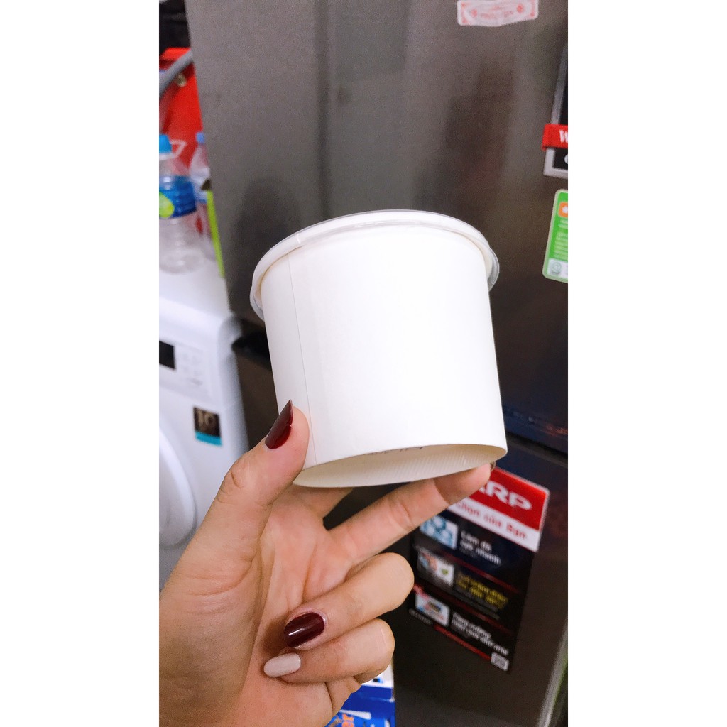 100c tô giấy 300ml đựng canh - súp - chè