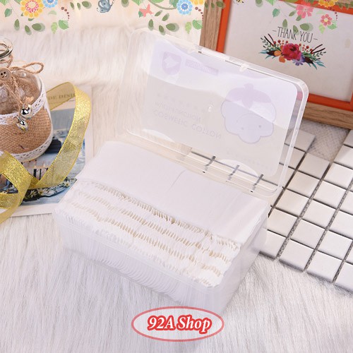 [TOOLS] BÔNG TRANG ĐIỂM 500 MIẾNG VÀ 60 MIẾNG TẨY TRANG MINGXIER