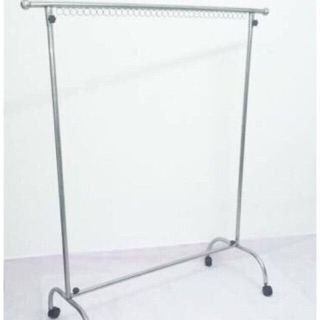 Sào phơi đồ đơn inox có bánh xe