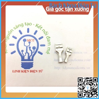 Đầu cos gài 6.3, cốt kẹp dây điện, túi 100 chiếc