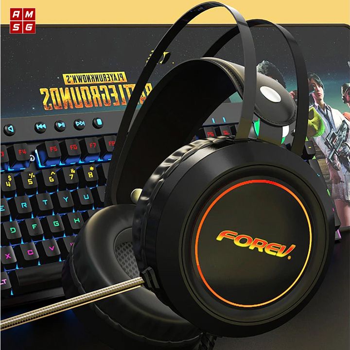 Tai Nghe Chụp Tai Gaming Có Dây Kết Led Siêu Ngầu FV_G95