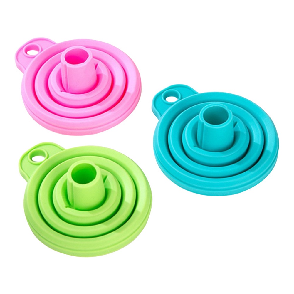 Phễu Silicone Có Thể Gấp Gọn Tiện Lợi Cho Nhà Bếp