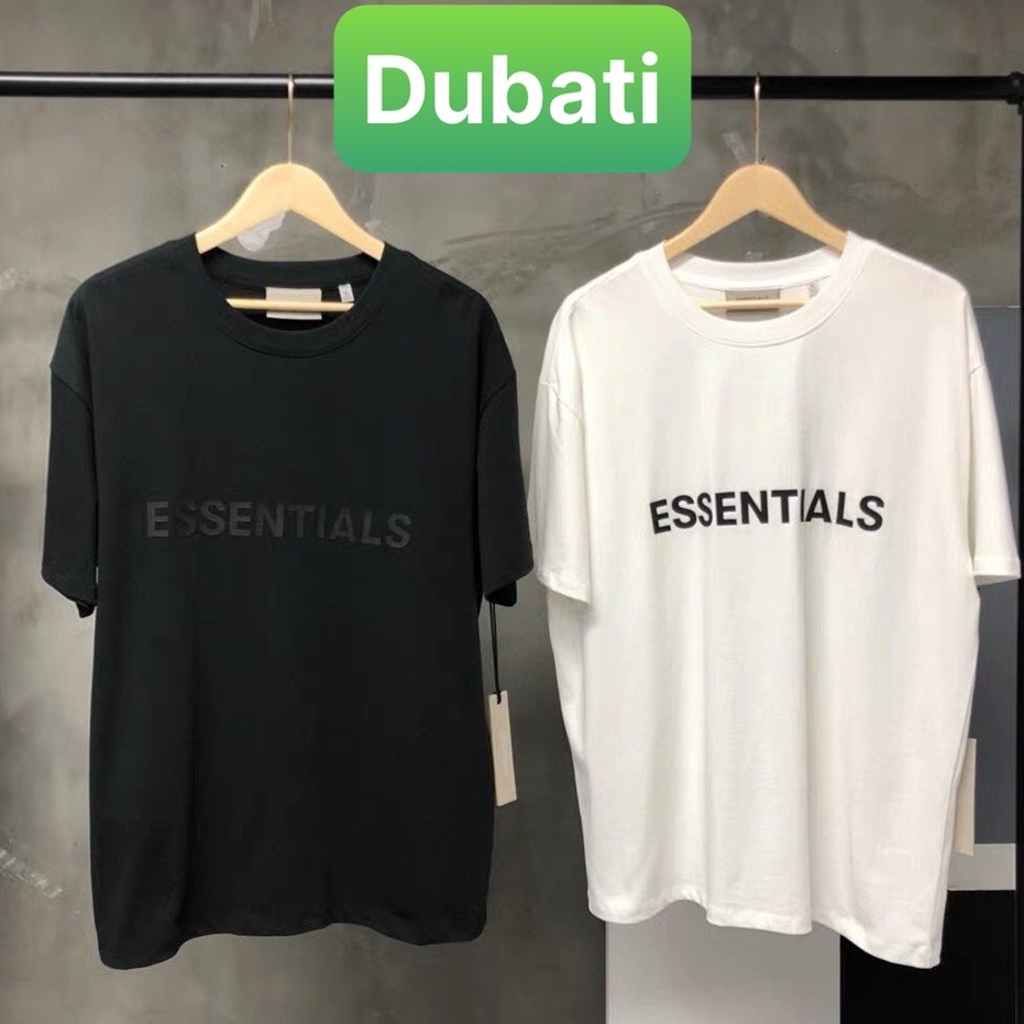 ÁO THUN PHONG CÁCH PHOM FORM RỘNG NAM NỮ ESSENTIALS SIÊU HOT MÙA HÈ 2022 - DUBATI FASHION