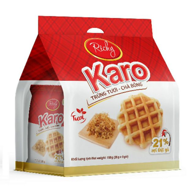 Set bánh Karo 6 gói x 28g