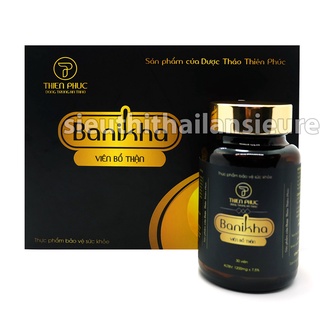Viên Bổ Thận Banikha Đông Trùng Hạ Thảo Thiên Phúc Tăng Cường Sinh Lý Nam, Chống Xuất Tinh Sớm 1 Hộp 2 lọ 60 Viên