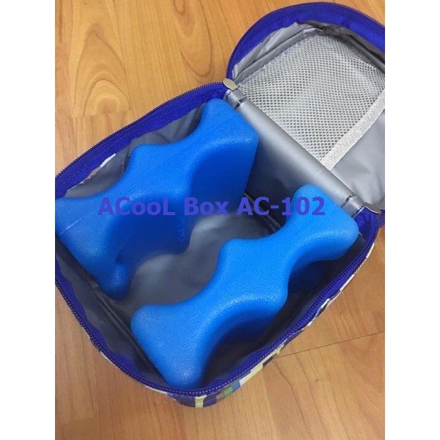 Đá khô 2 rãnh Acool hàng Việt Nam dùng cho bộ bảo quản lạnh sữa/ Bộ bảo quản lạnh sữa đá khô