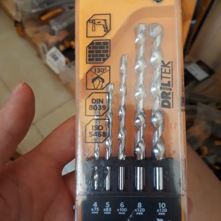 Bộ 5 mũi khoan tường tolsen