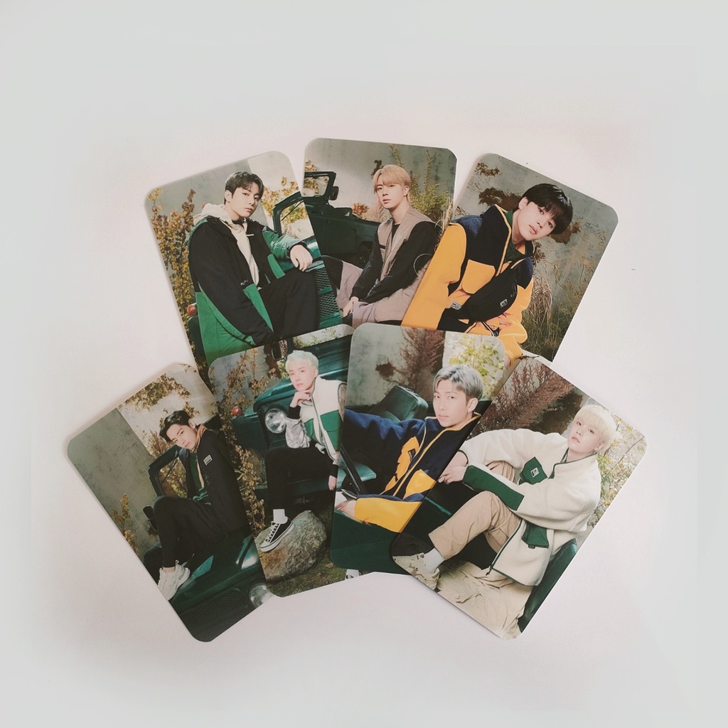 Bộ 7 card BTS ver EXPLORE NOW thích hợp để tặng, làm event, ...