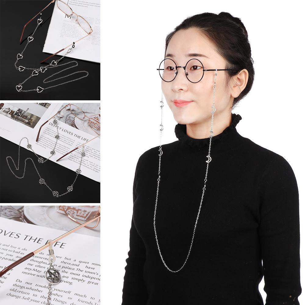 Dây Đeo Mắt Kính Bằng Kim Loại Chống Trượt Phong Cách Vintage